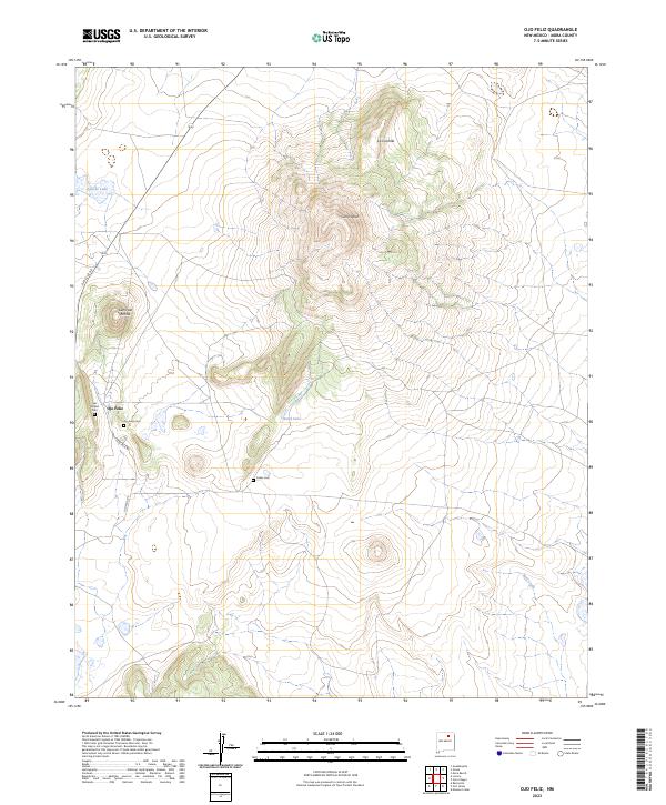 Ojo Feliz topographic map thumbnail