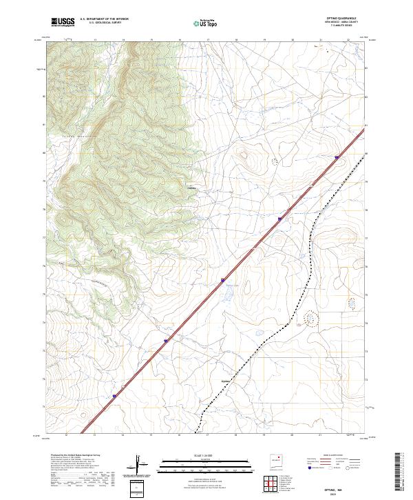 Optimo topographic map thumbnail