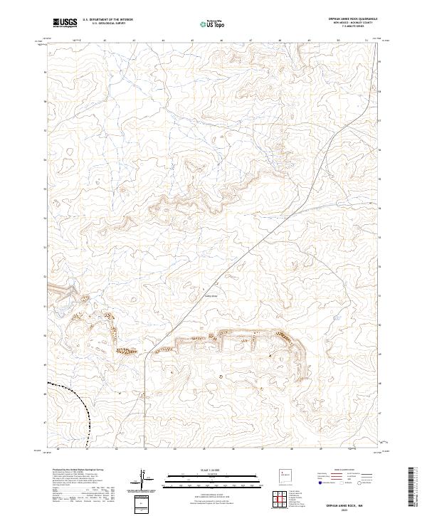 Orphan Annie Rock topographic map thumbnail