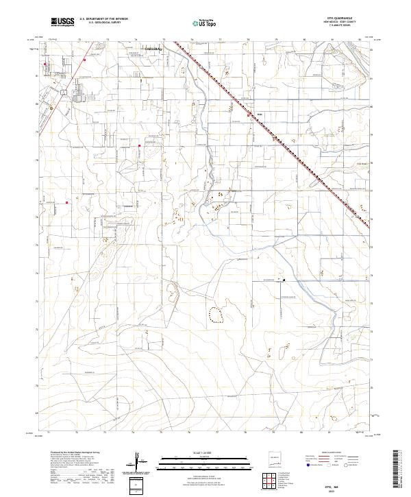 Otis topographic map thumbnail