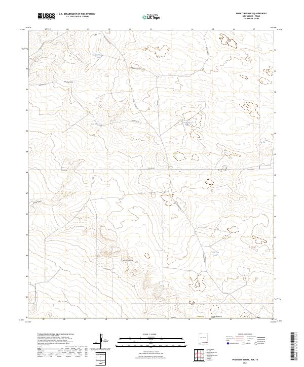 Phantom Banks topographic map thumbnail