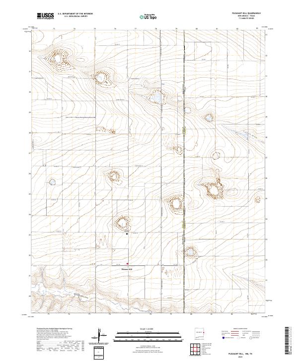 Pleasant Hill topographic map thumbnail