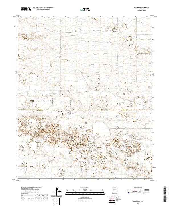 Portair SW topographic map thumbnail