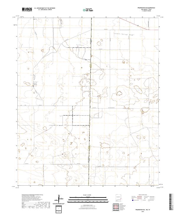 Prairieview NE 2023 topographic map thumbnail