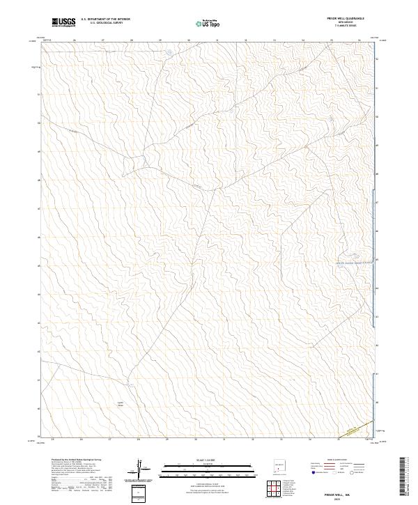 Prisor Well 2023 topographic map thumbnail