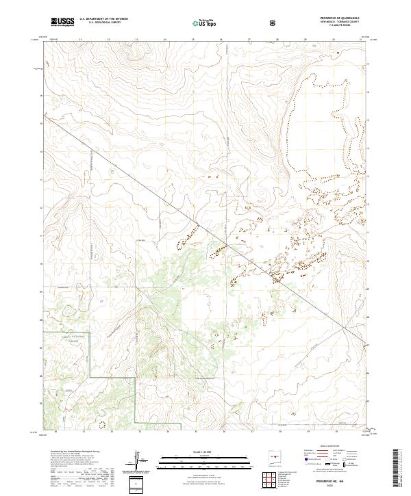 Progresso NE topographic map thumbnail