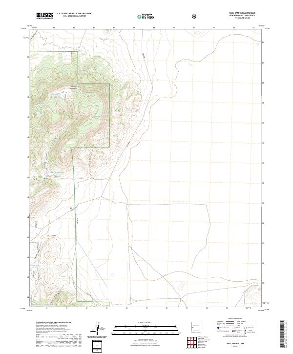 Rael Spring 2023 topographic map thumbnail