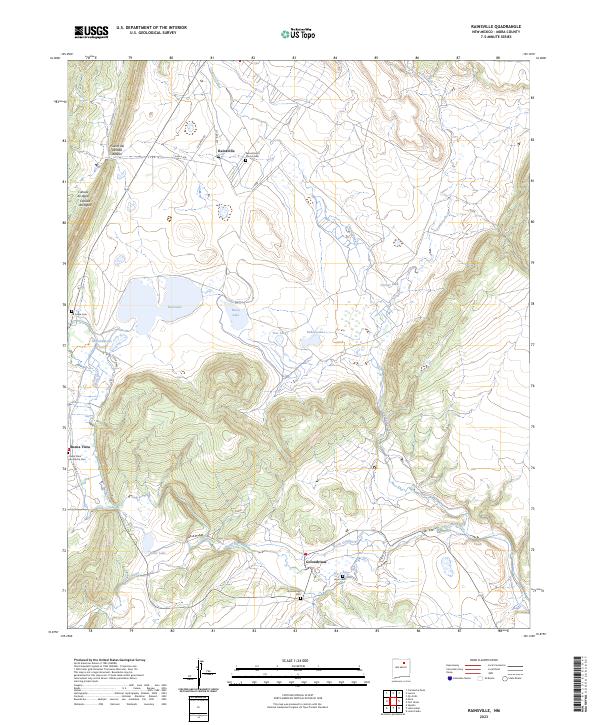 Rainsville topographic map thumbnail