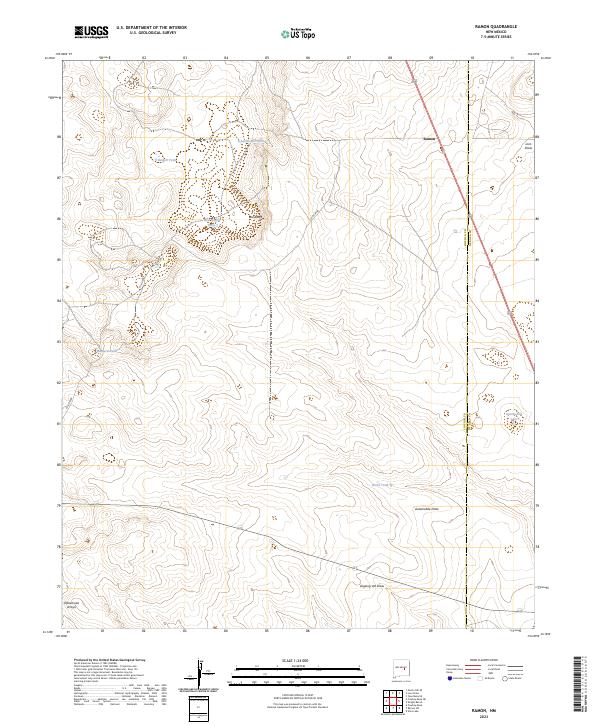 Ramon 2023 topographic map thumbnail