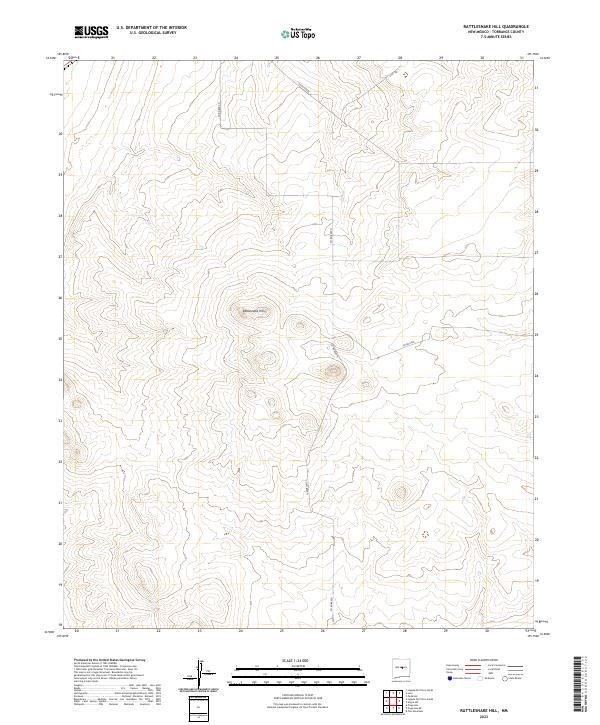Rattlesnake Hill topographic map thumbnail