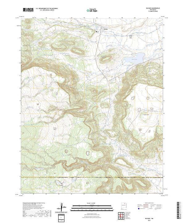 Rayado 2023 topographic map thumbnail