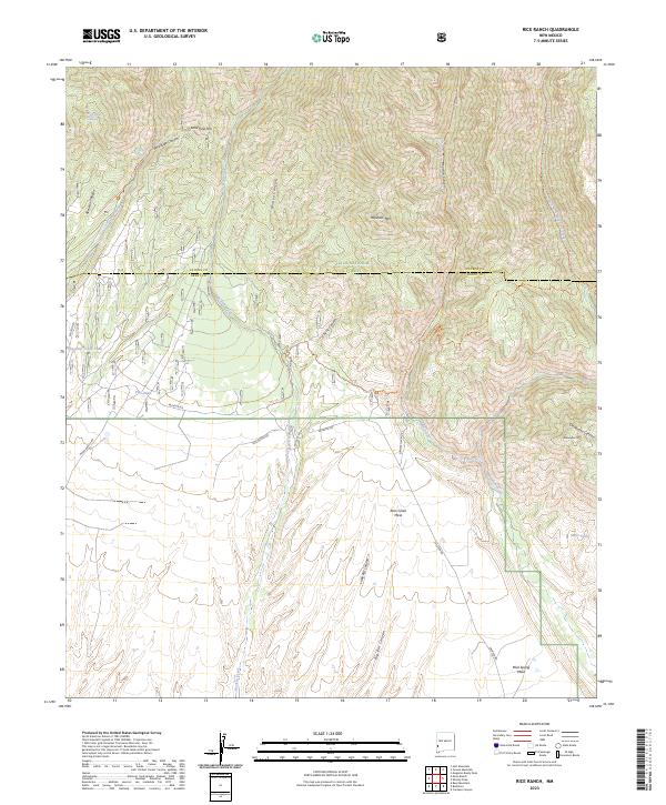 Rice Ranch 2023 topographic map thumbnail
