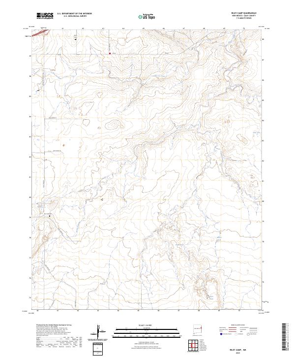 Riley Camp 2023 topographic map thumbnail