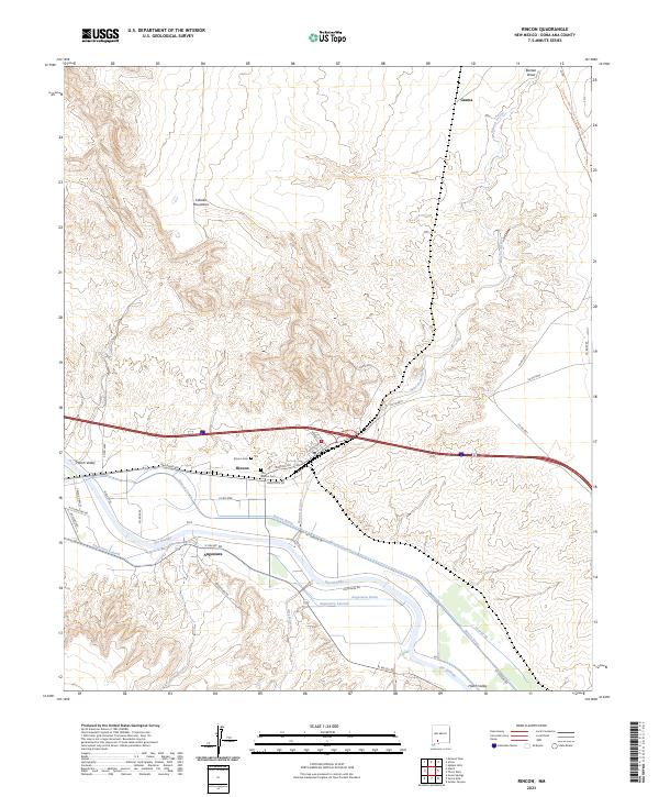 Rincon 2023 topographic map thumbnail