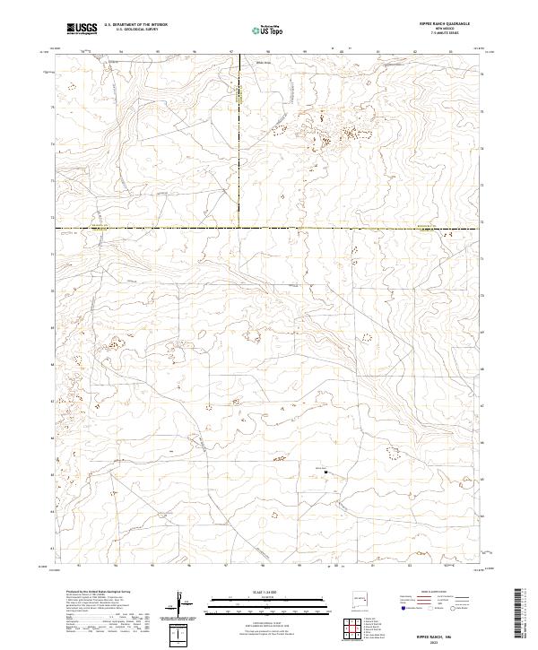 Rippee Ranch 2023 topographic map thumbnail