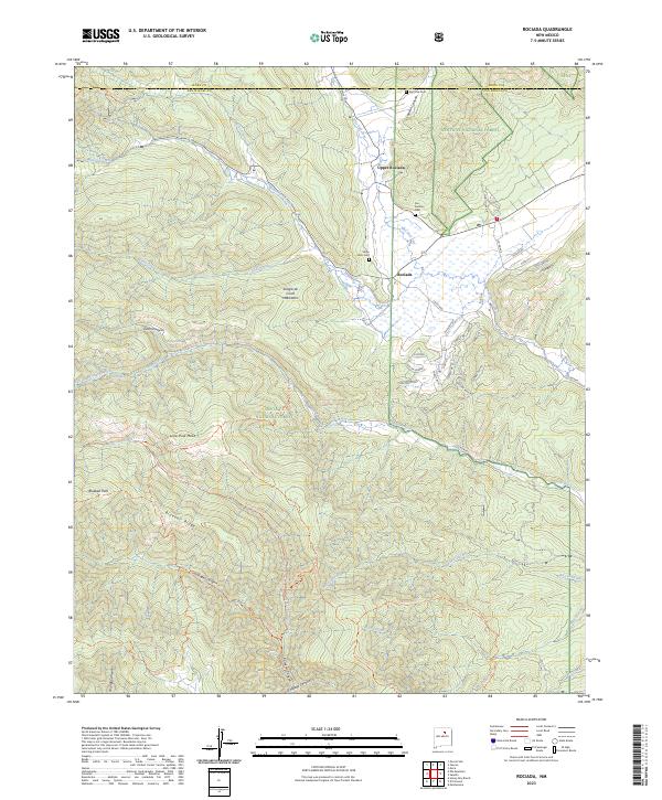 Rociada 2023 topographic map thumbnail