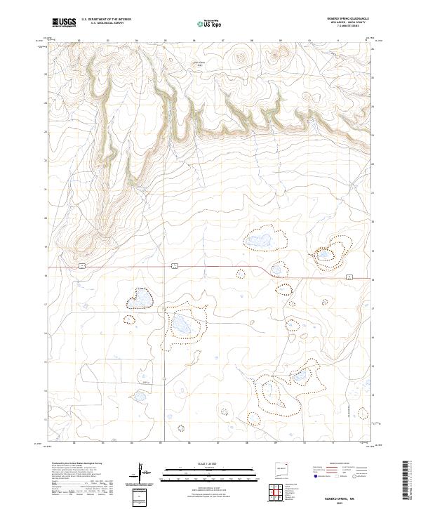 Romero Spring 2023 topographic map thumbnail
