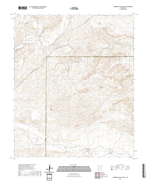 Sagebrush Valley East topographic map thumbnail