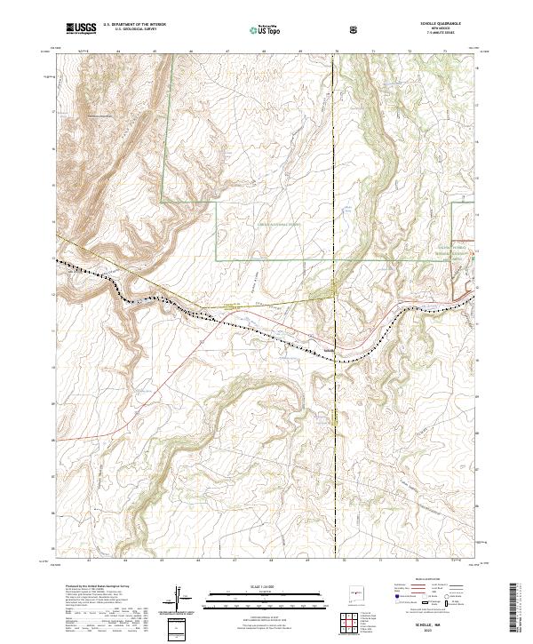 Scholle 2023 topographic map thumbnail