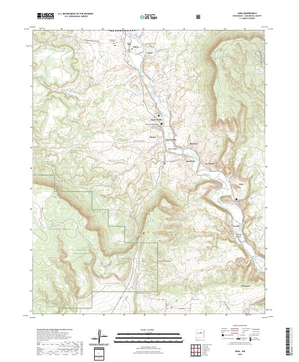 Sena 2023 topographic map thumbnail