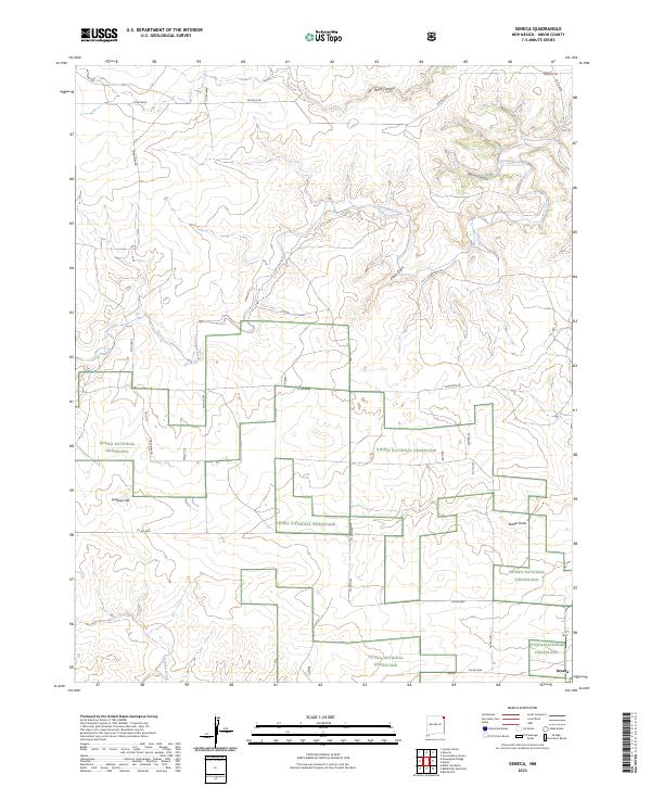 Seneca 2023 topographic map thumbnail