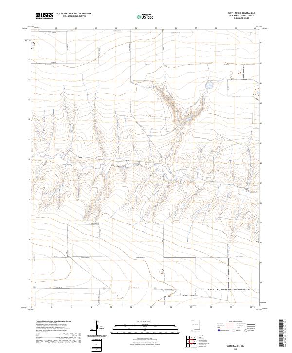 Smith Ranch 2023 topographic map thumbnail