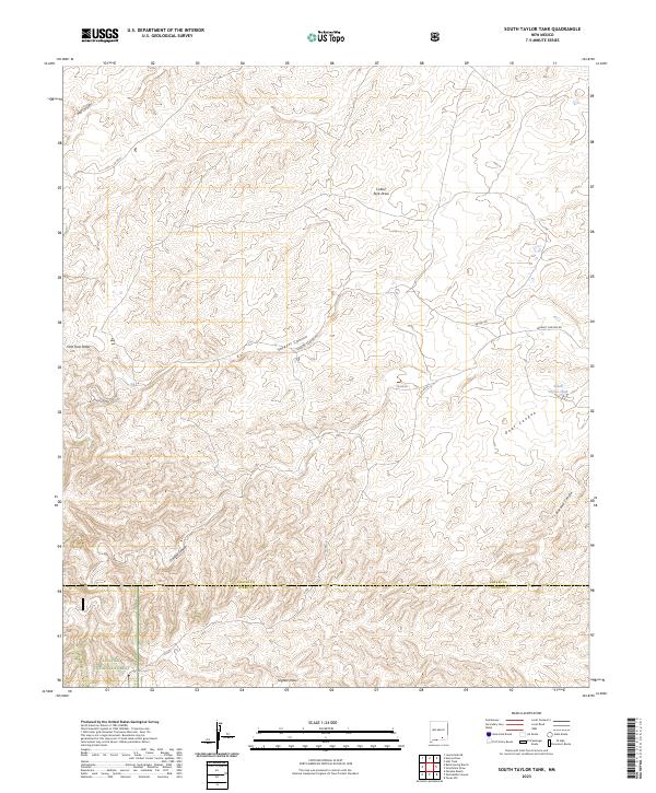 South Taylor Tank topographic map thumbnail