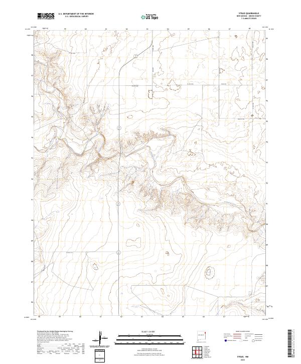 Stead 2023 topographic map preview