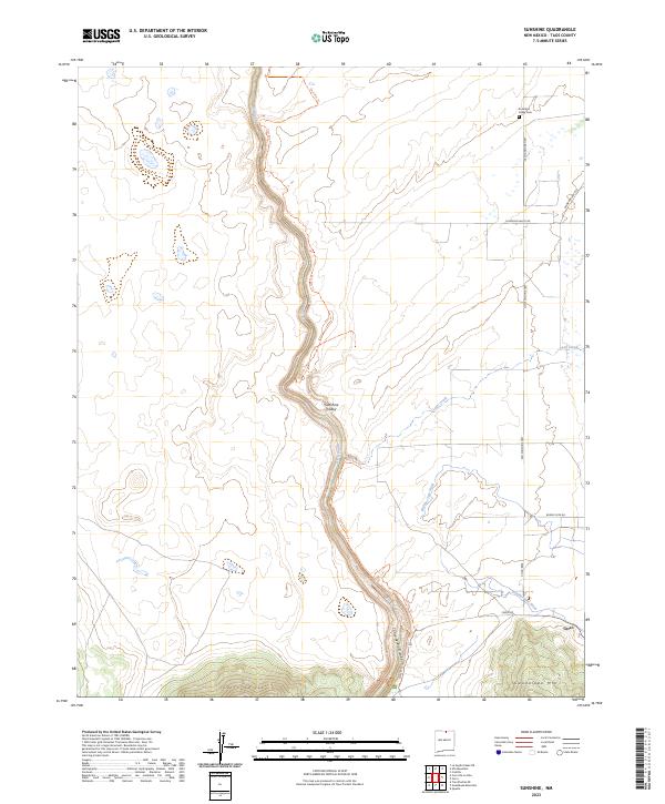 Sunshine 2023 topographic map thumbnail