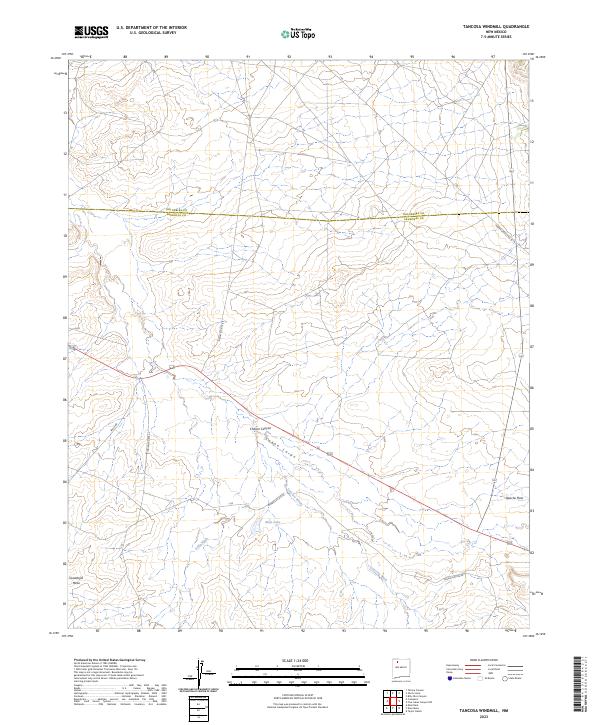 Tancosa Windmill 2023 topographic map thumbnail