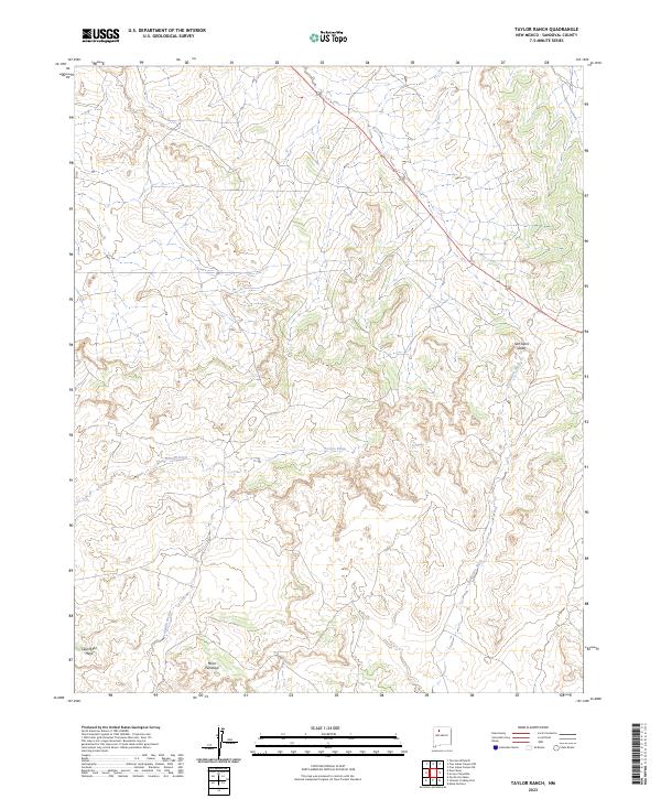 Taylor Ranch 2023 topographic map thumbnail