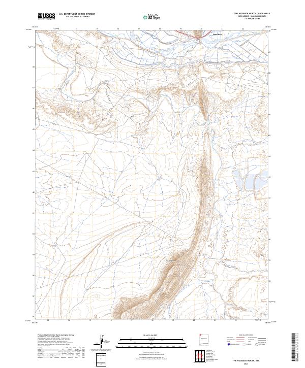 The Hogback North 2023 topographic map thumbnail