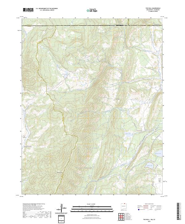 The Wall 2023 topographic map thumbnail