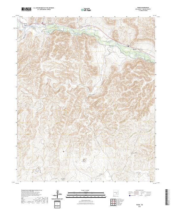 Tinnie 2023 topographic map thumbnail