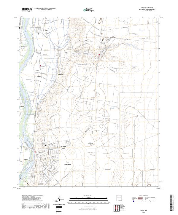 Tome 2023 topographic map thumbnail