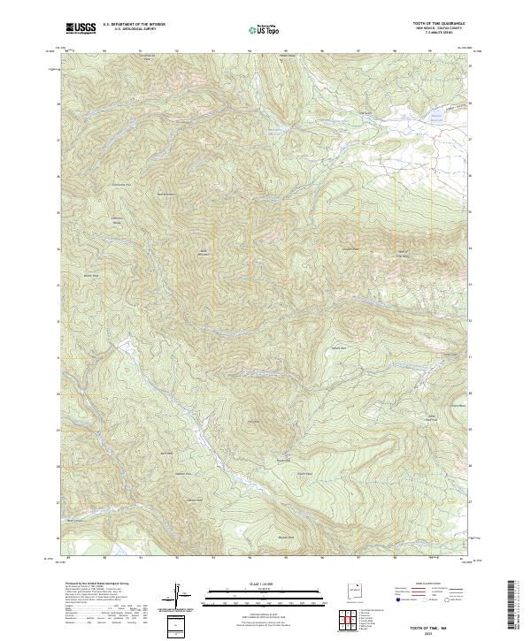 Tooth of Time topographic map thumbnail