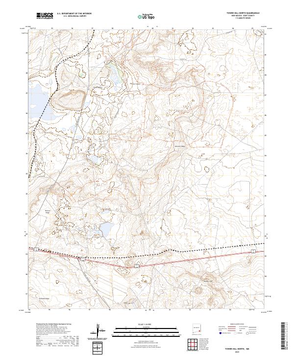 Tower Hill North 2023 topographic map thumbnail