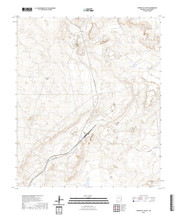 Tower Hill South topographic map thumbnail