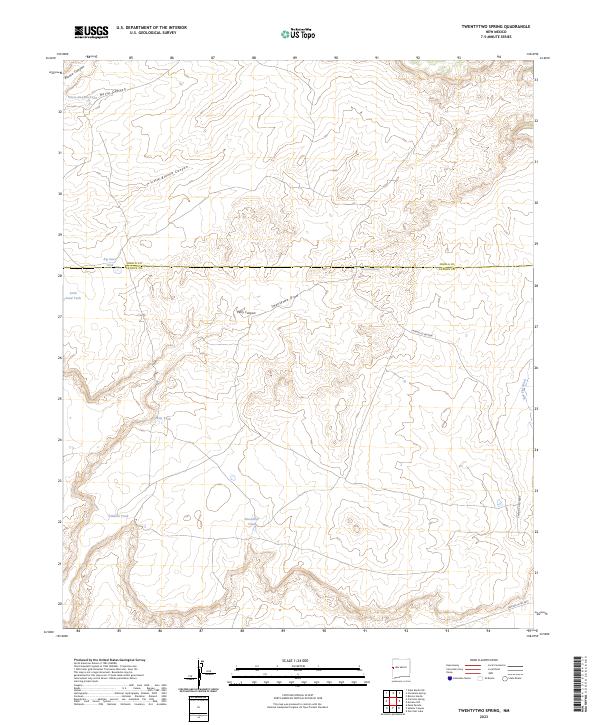 Twentytwo Spring 2023 topographic map thumbnail