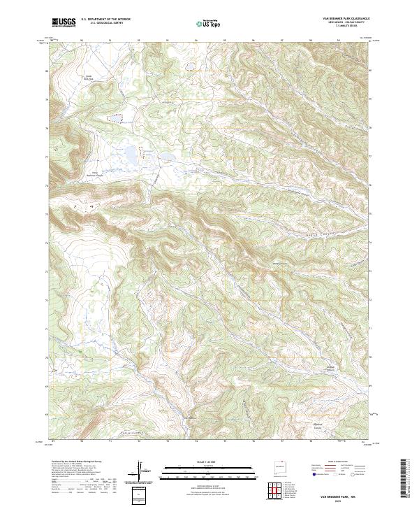 Van Bremmer Park topographic map thumbnail