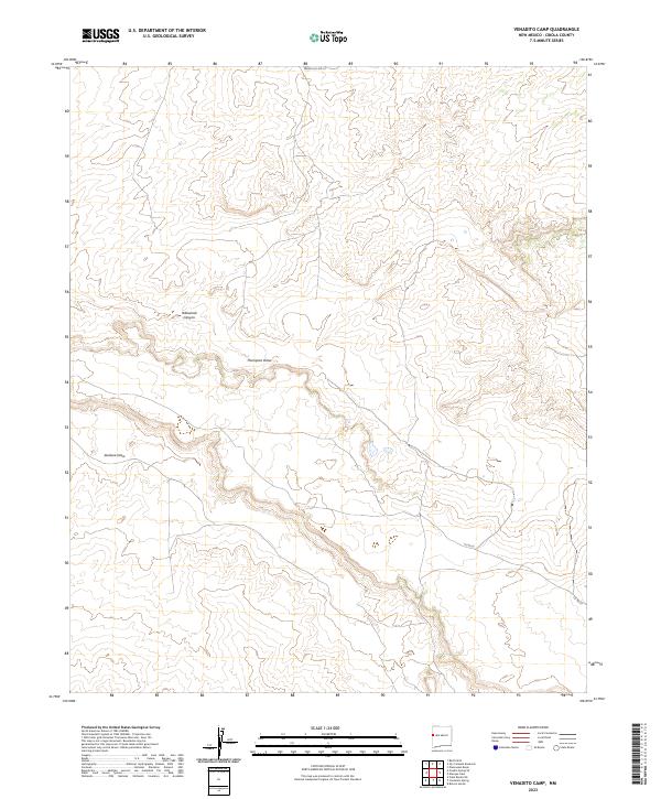 Venadito Camp topographic map thumbnail