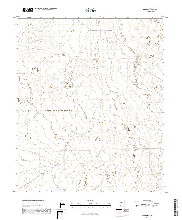 Vest Camp topographic map thumbnail