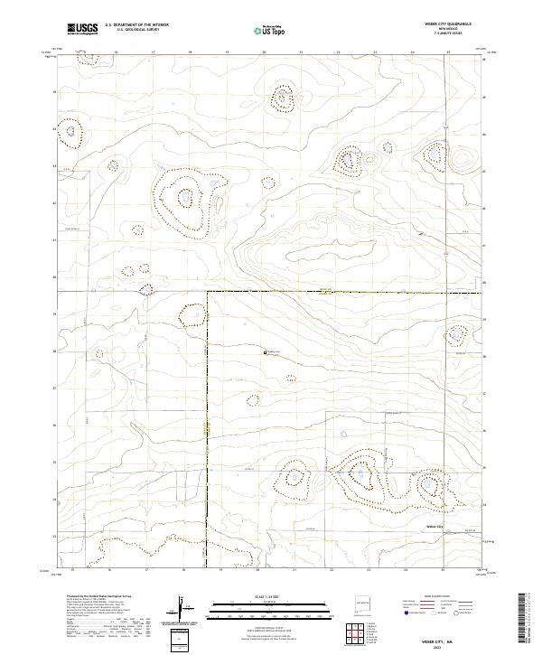 Weber City topographic map thumbnail