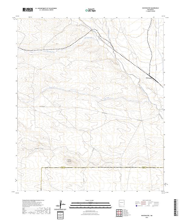 Whitewater topographic map thumbnail