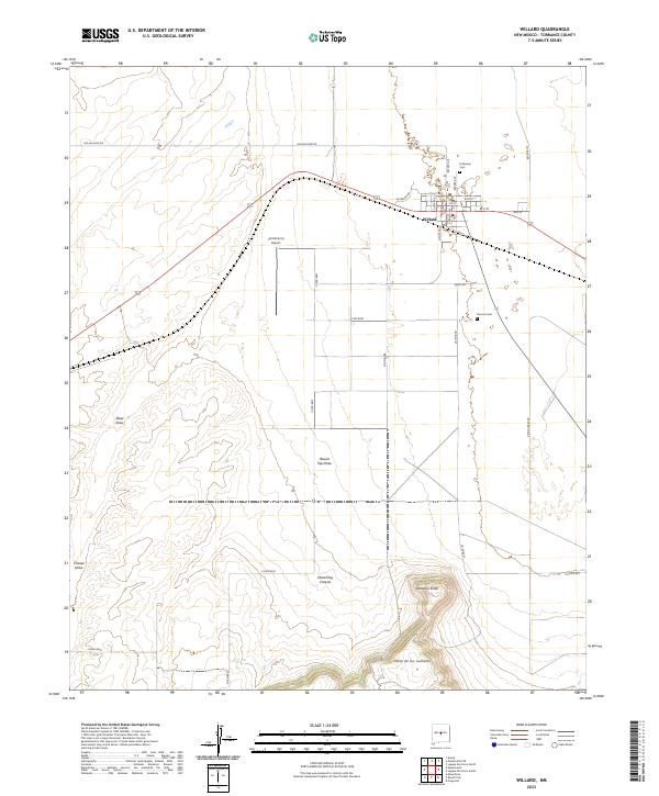 Willard 2023 topographic map thumbnail