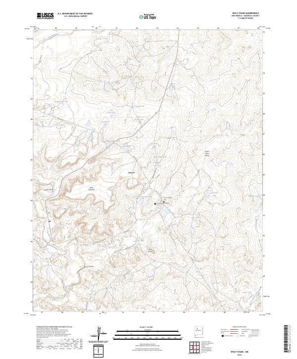 Wolf Stand 2023 topographic map thumbnail