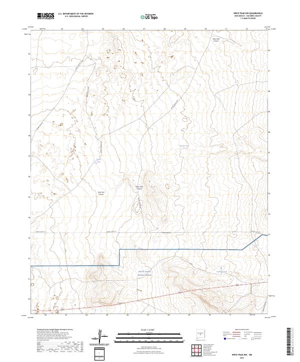 Wrye Peak NW topographic map thumbnail