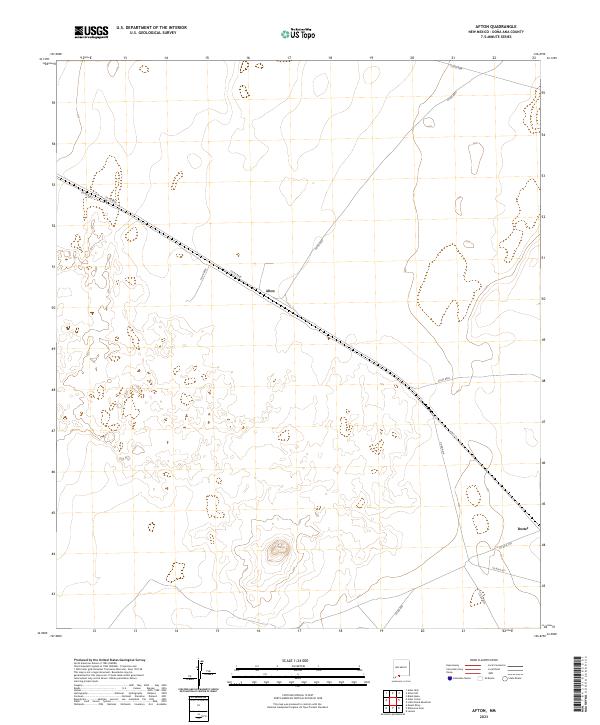 Afton topographic map thumbnail