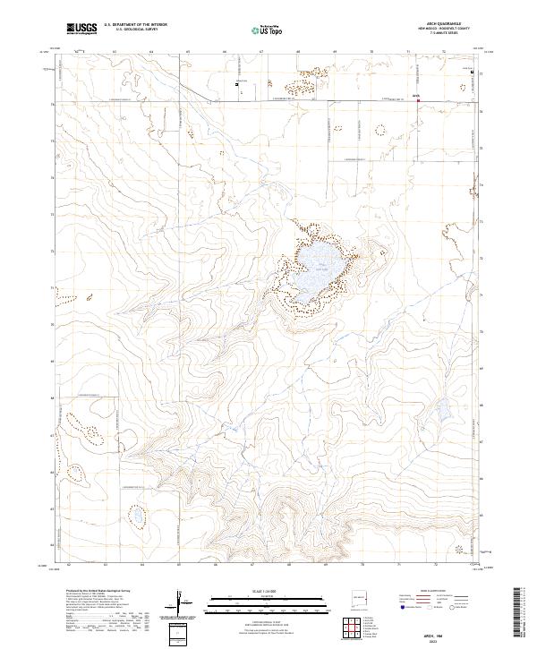 Arch topographic map thumbnail