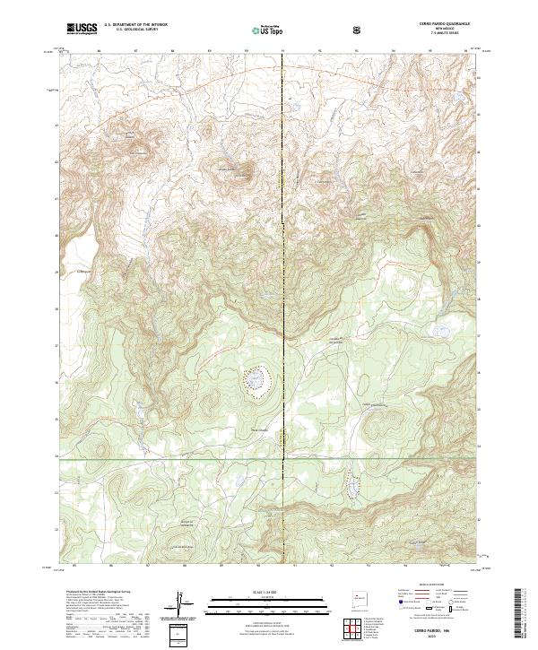 Cerro Parido topographic map thumbnail